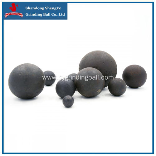Forged steel balls for grinding aluminum ore